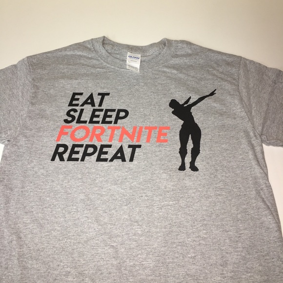 Eat Sleep Fortnite Repeat Shirt - Picture 1 of 1